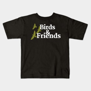 birds with friends cool Kids T-Shirt